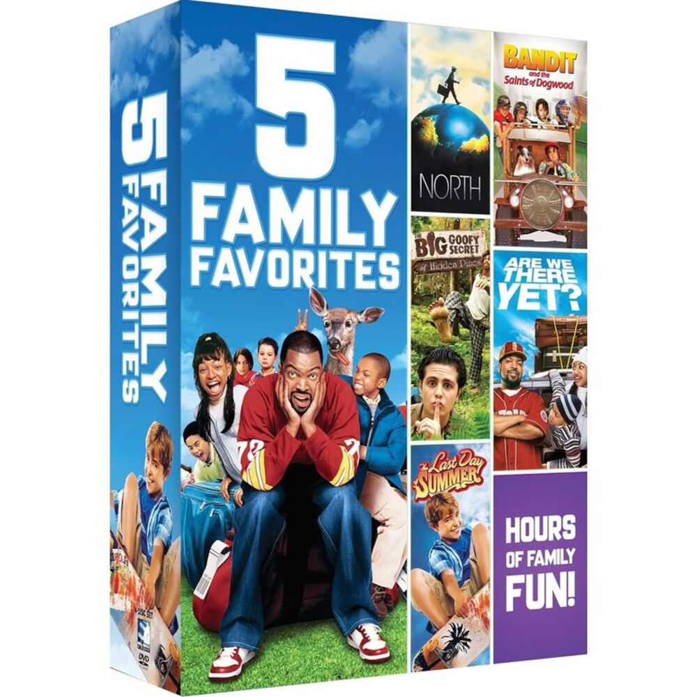 Family Favorites 5 Movie Bundle Box Set  DVD